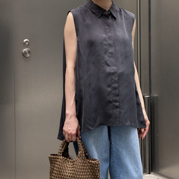 1er Arrondissement キュプラフィブリルノースリーブ&パンツ