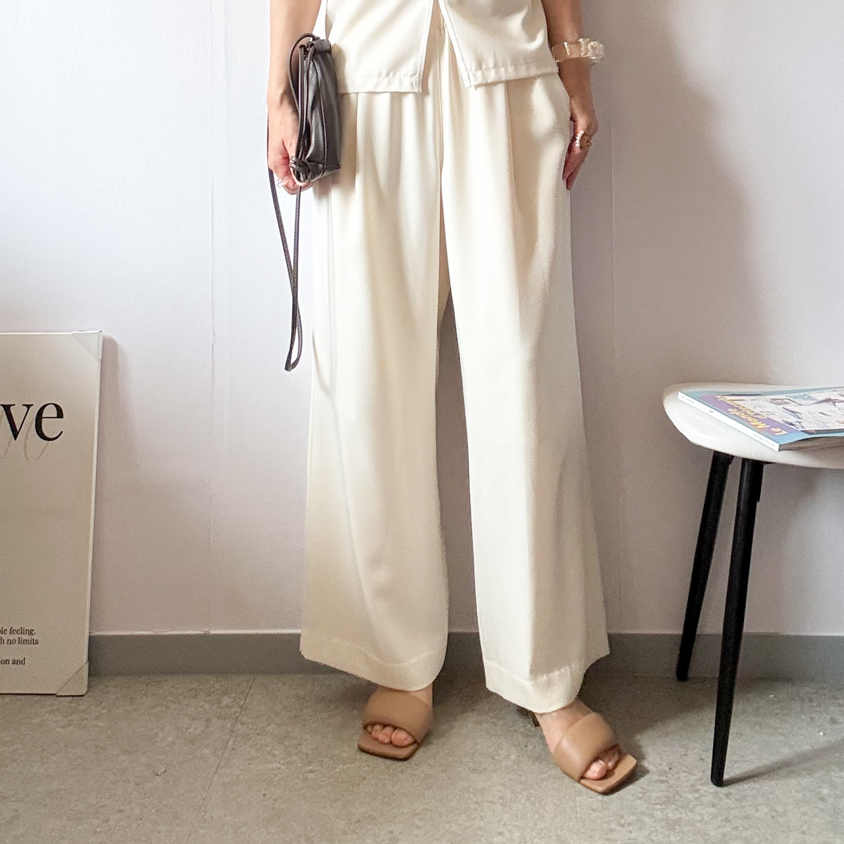 M7daysの新名品!【接触冷感】【洗える】渾身のとろみ前後2WAYトップスを「美女組」のふたりがリアルレビュー【40代ファッション】