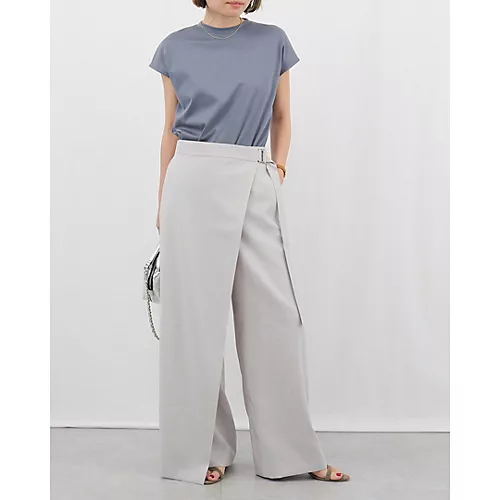 E by eclatラップ風UVカットパンツ￥22,000