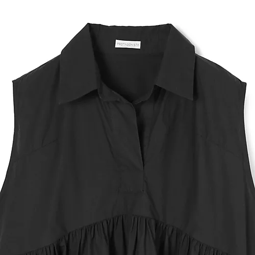 PROTAGONISTA×eclat【別注】スカラップレースブラウス¥24,200