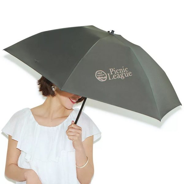 mont-bell【LEEマルシェ20th別注】【UVカット】【晴雨兼用】Picnic League ロゴ入り/トラベルサンブロックアンブレラ50¥8,223