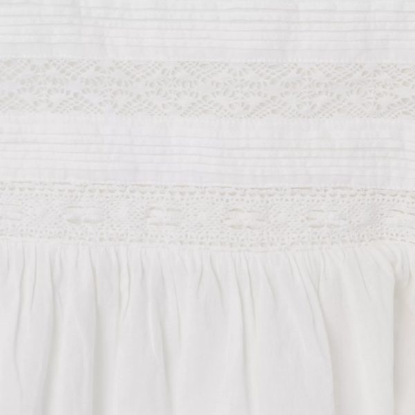 12closet【洗える】インドコットンレース切り替えキャミソール¥16,500