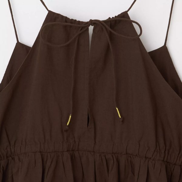 12closet【洗える】インドコットンレース切り替えキャミソール¥16,500
