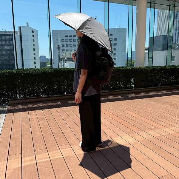 mont-bell【LEEマルシェ20th別注】【UVカット】【晴雨兼用】Picnic League ロゴ入り/トラベルサンブロックアンブレラ50¥8,223