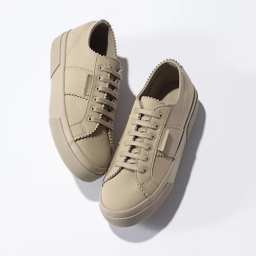 PELLICO×SUPERGA撥水レザースニーカー￥25,300