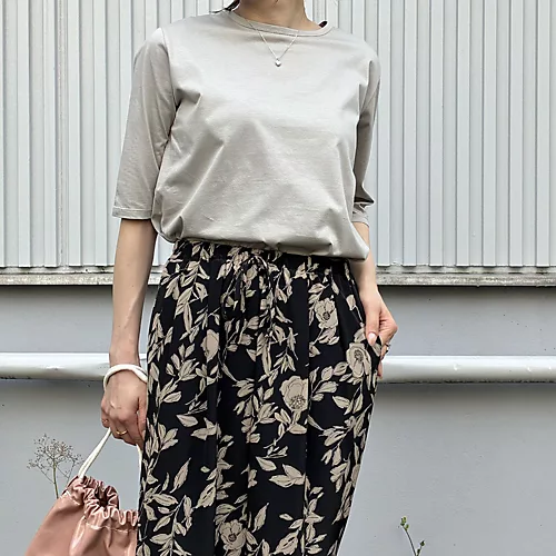 E by eclat大人五分袖パックTシャツ¥12,650