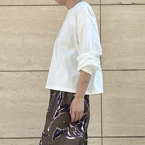 E by eclat大人ロングスリーブTシャツ¥12,100