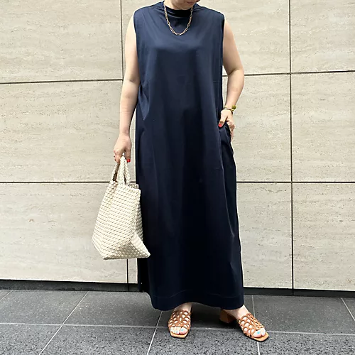 SLOANE×eclat【別注】接触冷感ワンピース￥16,500