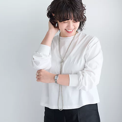 E by eclat大人ロングスリーブTシャツ¥12,100
