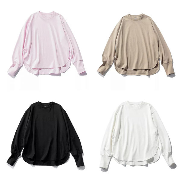  LEE オリジナル 洗える12closet【洗える】USAコットンロングスリーブTシャツ￥5,500 色展開