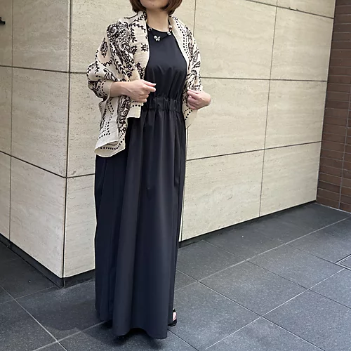 manipuri×eclatシルク混スカーフ¥15,400(