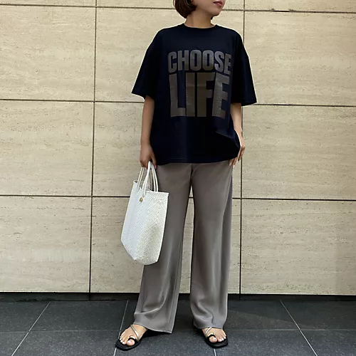 KATHARINE HAMNETTスローガンTシャツ