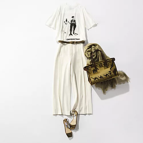 KATHARINE HAMNETTデヴィッド・ボウイ×キャサリン・ハムネットコラボTシャツ¥22,000
