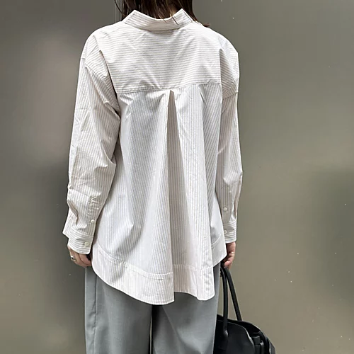 drawellバックフレアシャツ¥28,600