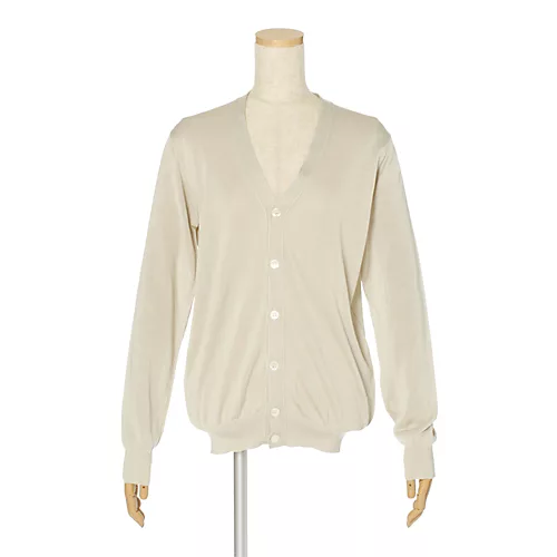 SLOANEシルクカーディガン¥34,100