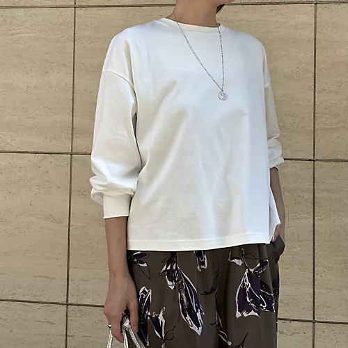 E by eclat大人ロングスリーブTシャツ¥12,100