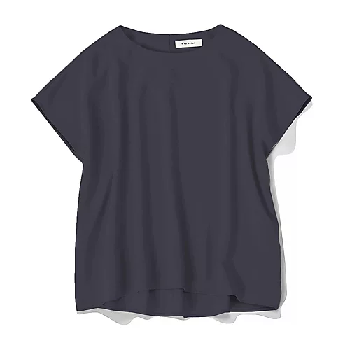 E by eclat【とろみ】コクーンブラウス￥10,890