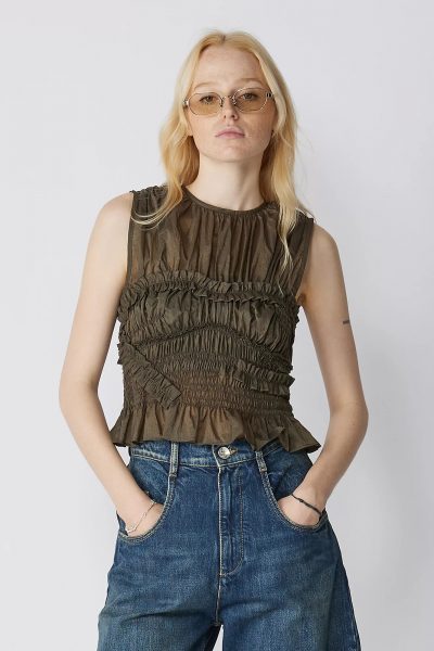 CECILIE BAHNSENCBUPHI TOP SHEER RIPSTOP¥143,000