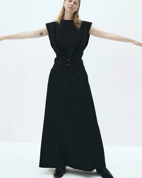 PHOTOCOPIEUROUND CAFTAN DRESS￥82,500 