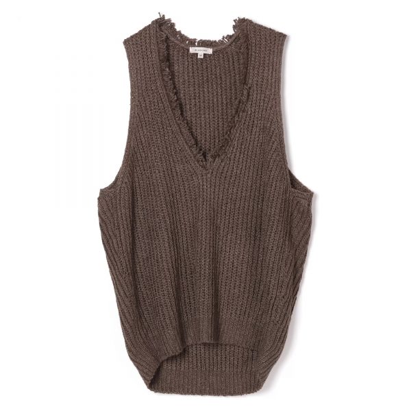 BLAMINKBM S S/LI FRINGE VEST¥99,000