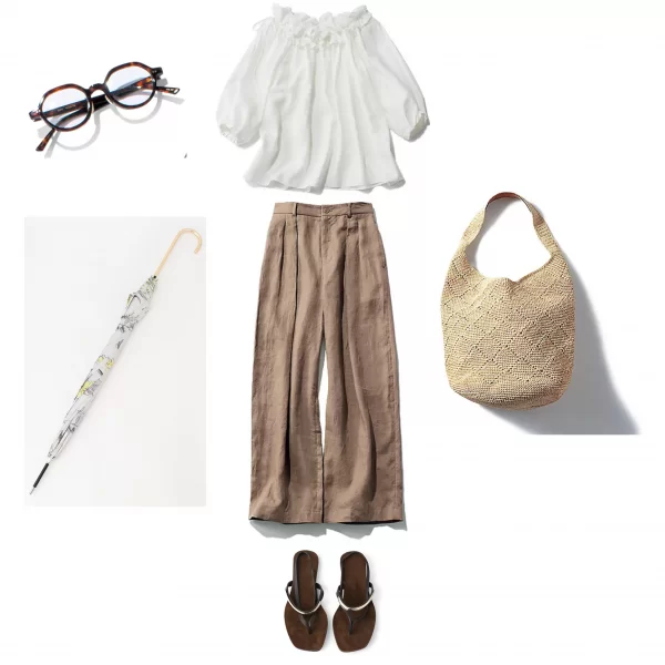 12closet
【洗える】ヨーロピアンリネンワイドタックパンツ
￥18,700