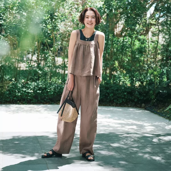 12closet
【洗える】ヨーロピアンリネンワイドタックパンツ
￥18,700