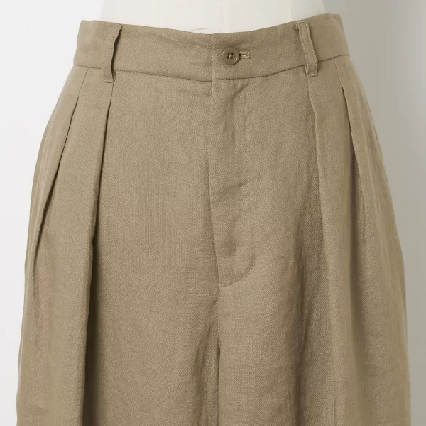 12closet
【洗える】ヨーロピアンリネンワイドタックパンツ
￥18,700