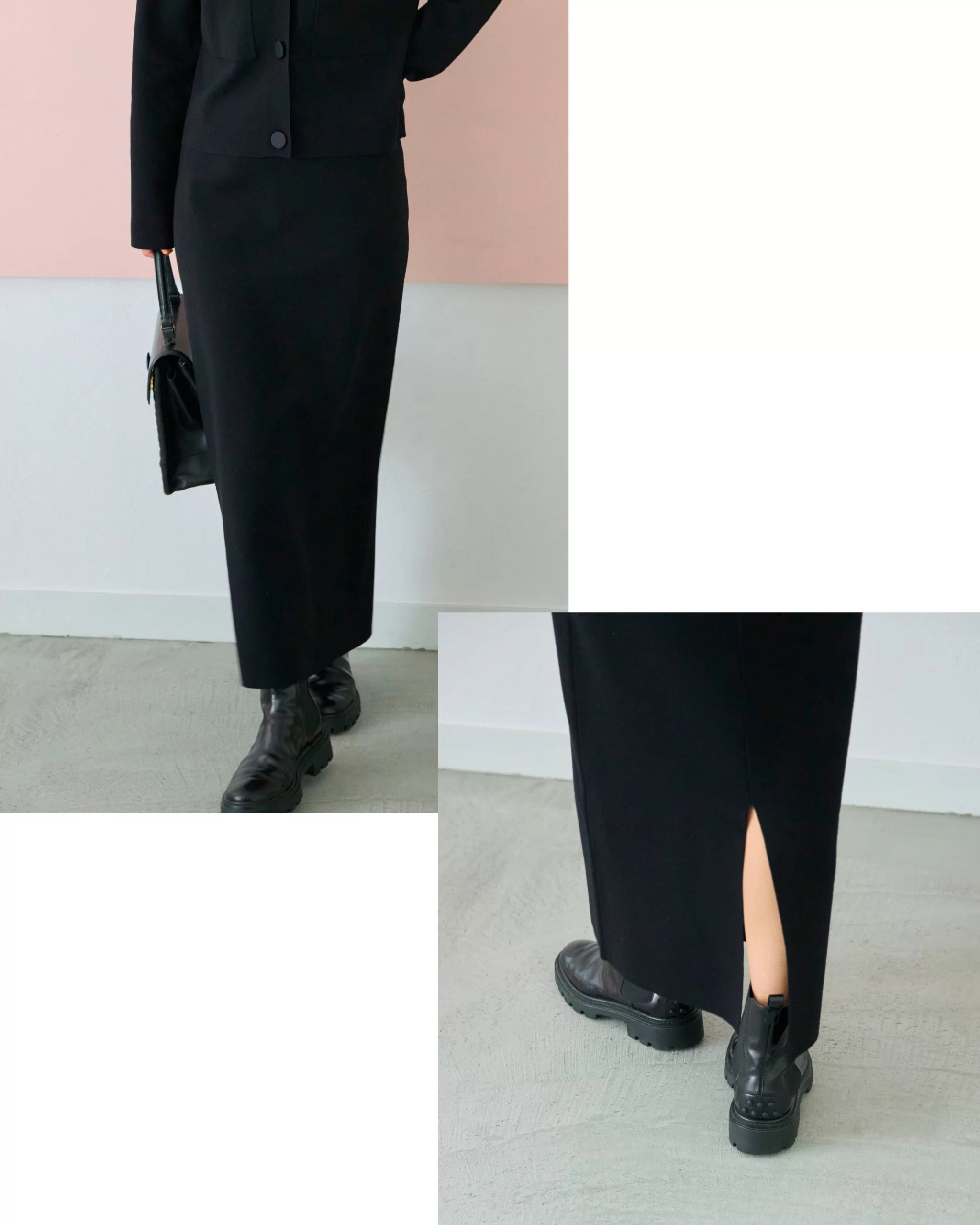 ＜スタイリスト福田麻琴さん本人が着用＞12closetコラボの新作で、着るだけでスタイルアップ！【LEEマルシェ】