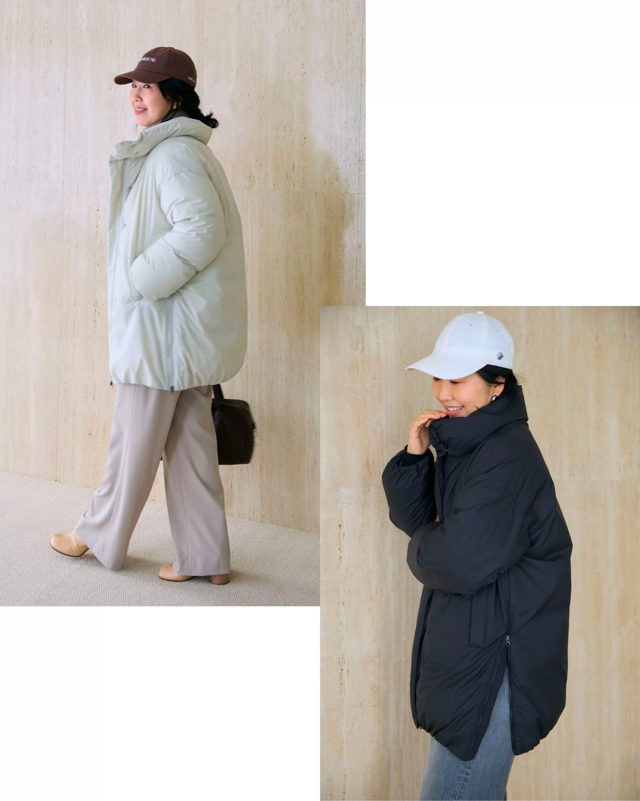 <スタイリスト福田麻琴さん本人が着用！>あったか＆すっきり見えが叶う「ナンガ」のコラボダウン