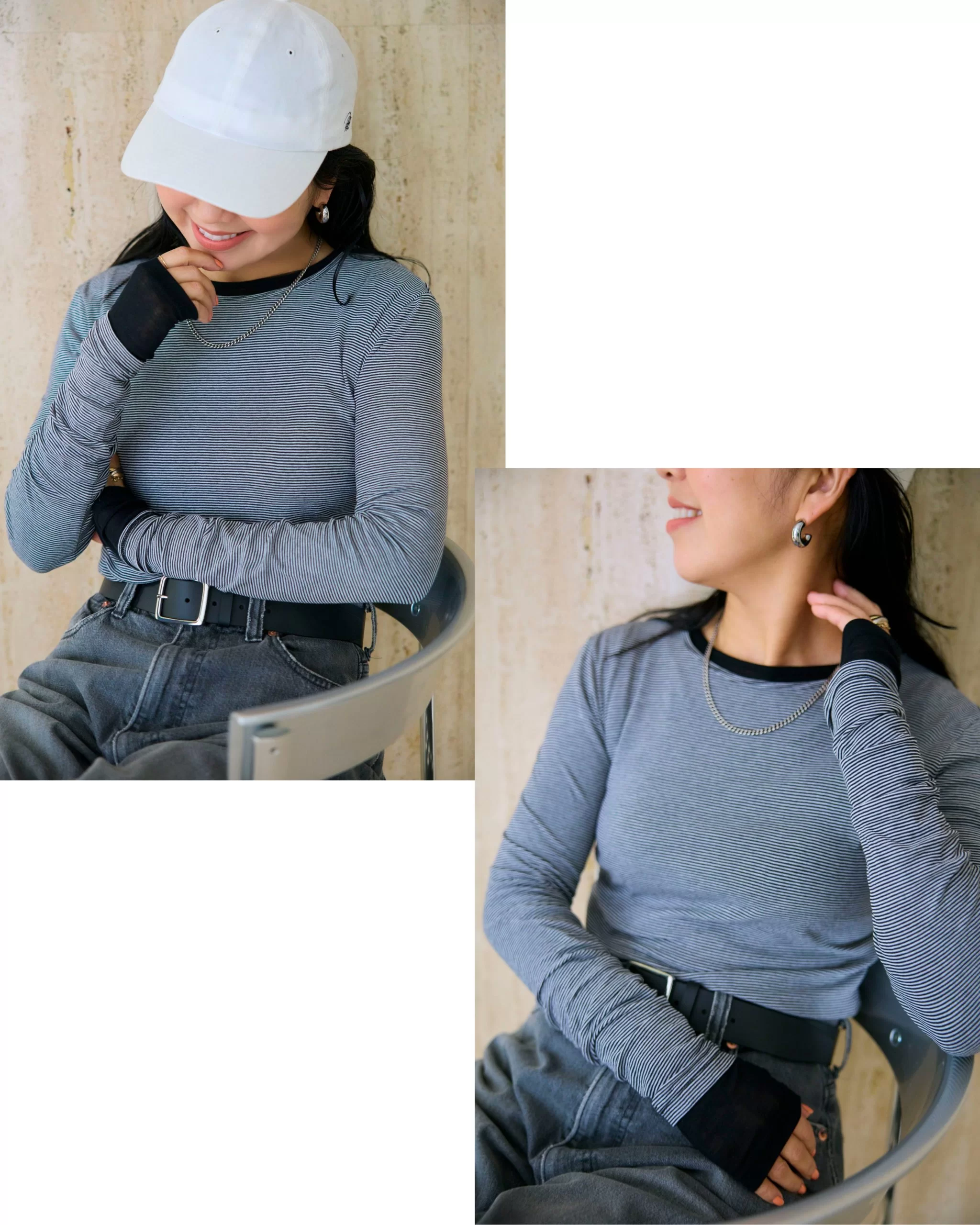 <スタイリスト福田麻琴さん本人が着用！>あったか＆すっきり見えが叶う「ナンガ」のコラボダウン