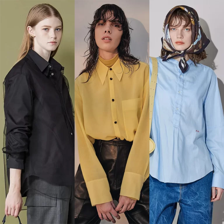 MADISONBLUE(マディソンブルー)のHAMPTON BACK SATIN SHIRT通販