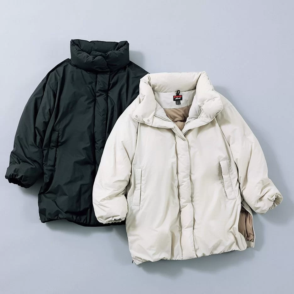 <スタイリスト福田麻琴さん本人が着用！>あったか＆すっきり見えが叶う「ナンガ」のコラボダウン