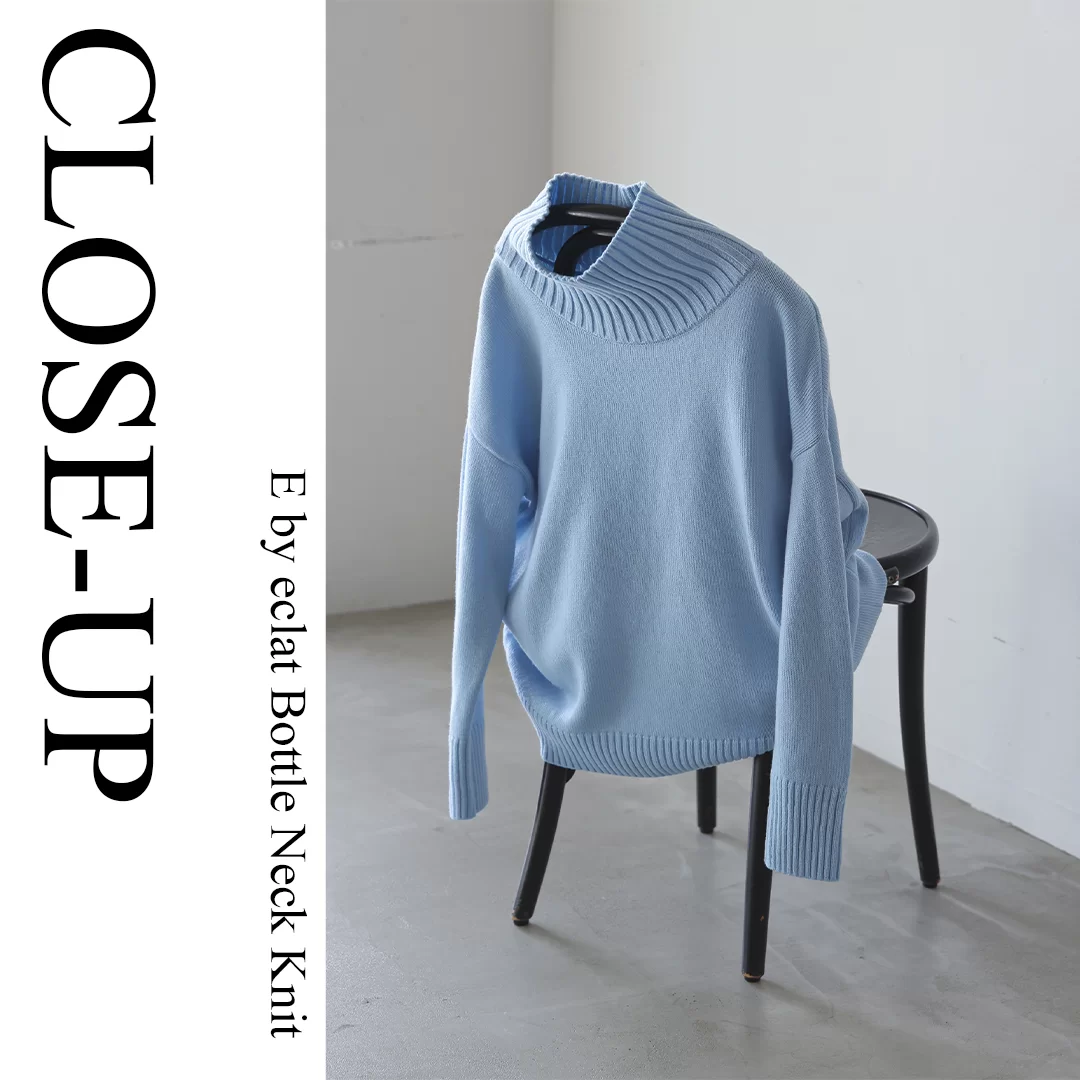 《試着会レポート》人気の冬ニットを厳選！ 【E by  éclat ・50代ファッション】