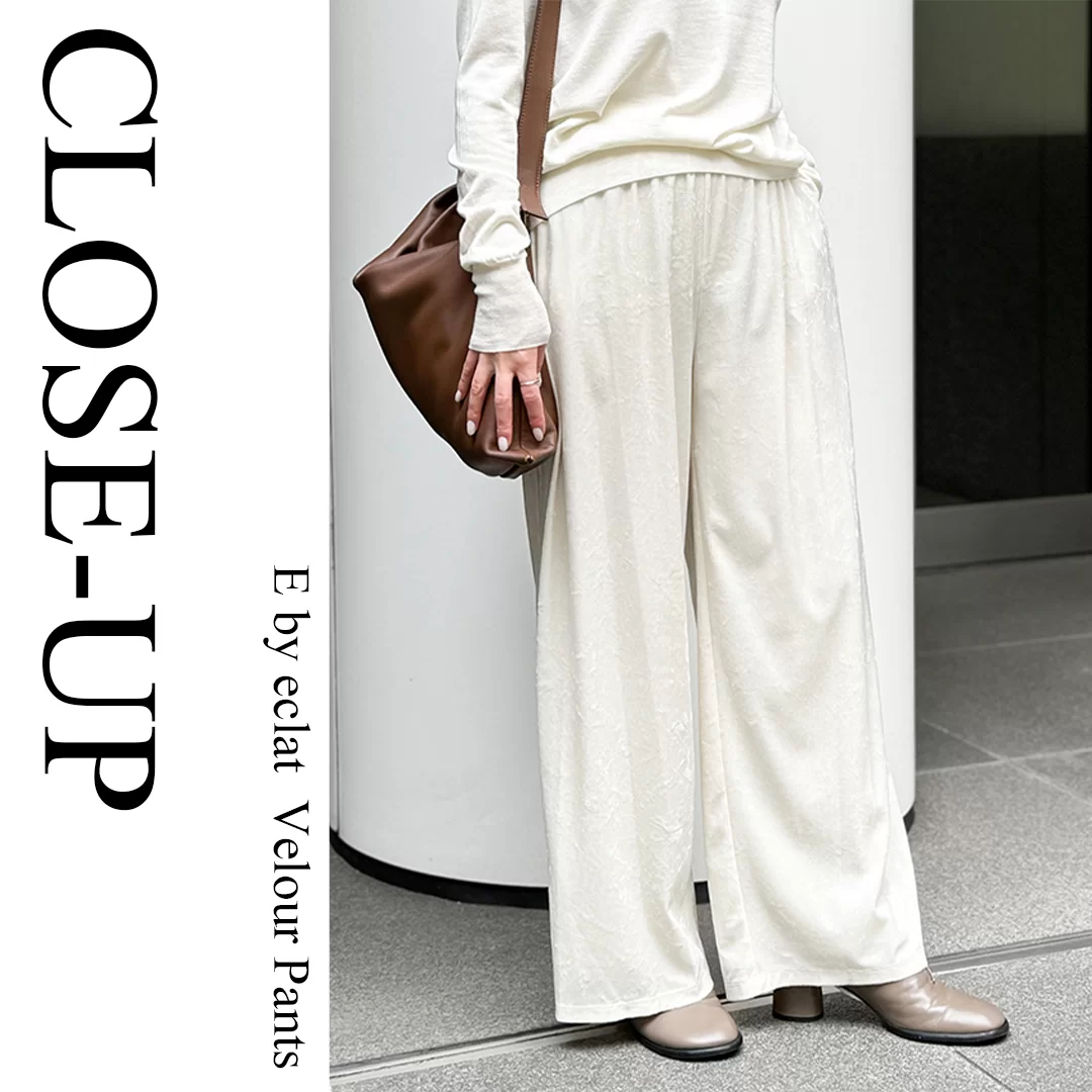 ストールの巻き方6選｜冬コーデを格上げするカシミヤ三角ストール【E by eclat・50代ファッション】