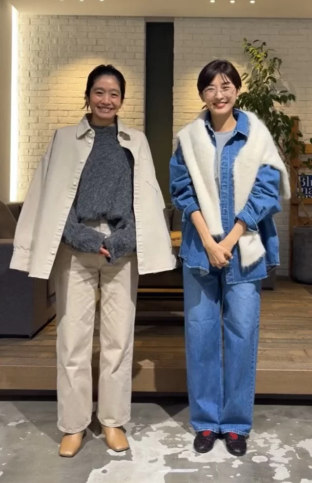 ＼スタッフリアルコーデ／樋口かほりさん×upper hights『THE MOSS』旬のデニム着こなし指南！【40代50代コーディネート】