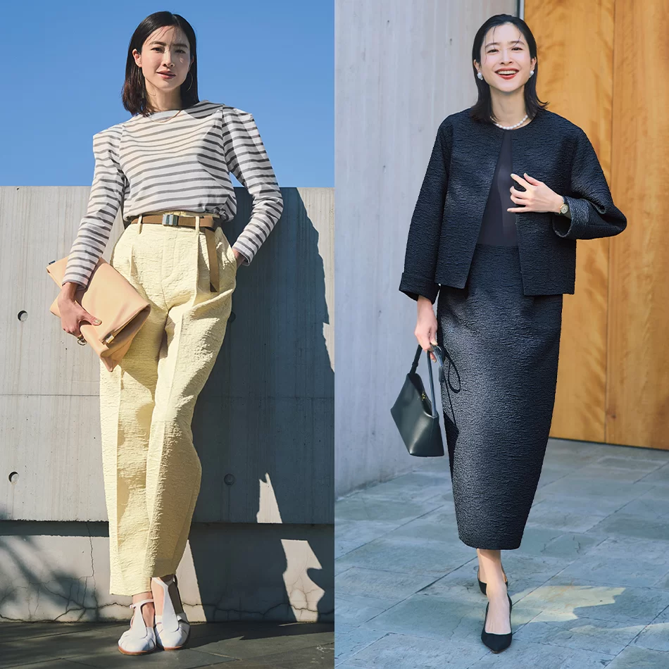 春に向けて準備したい「最旬ネイビー」アイテム＆コーデ【40代ファッション】