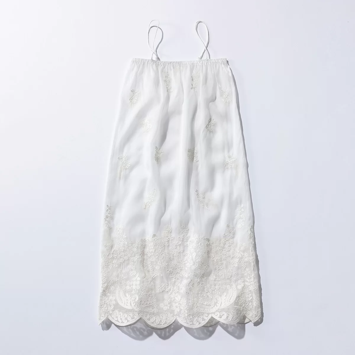 オーバーレーススカート