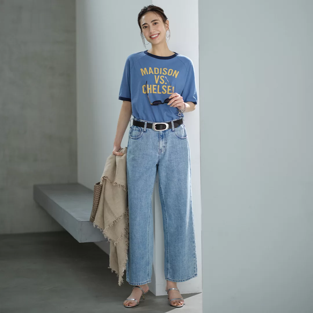 暑くても、デニムが履きたい!Healthy DENIM の人気モデルから夏用快適イージーデニムが新登場【40代ファッション】