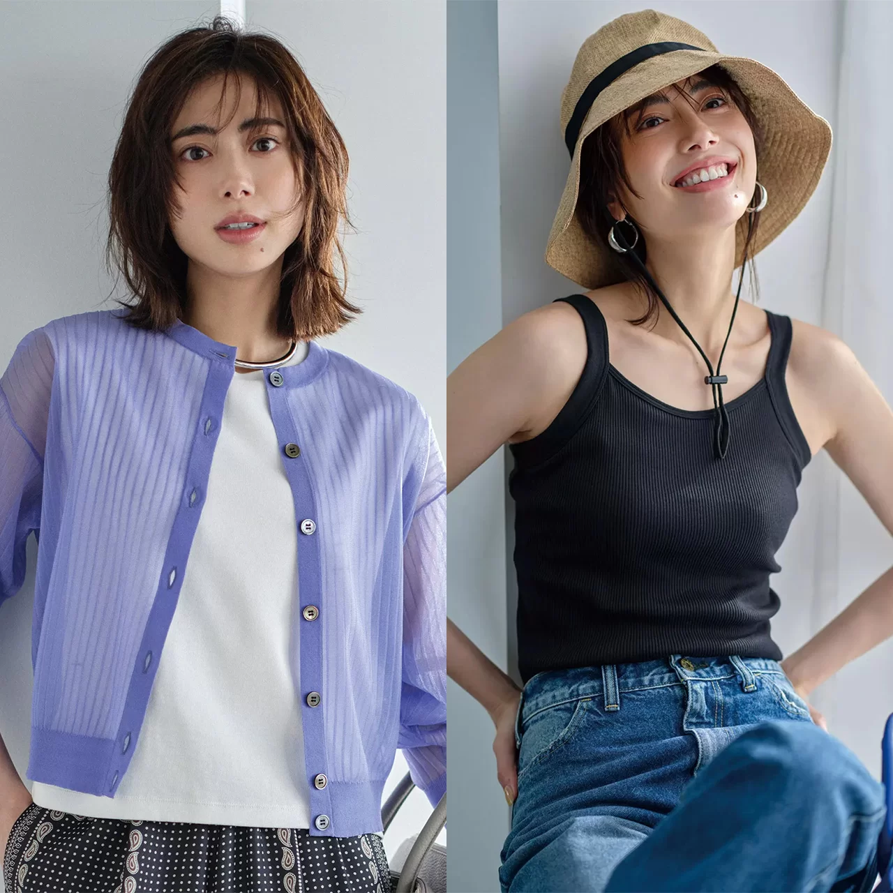 「これを買えば間違いない」売上No.1「パックT」を美女組身長別12コーデで検証【40代ファッション】