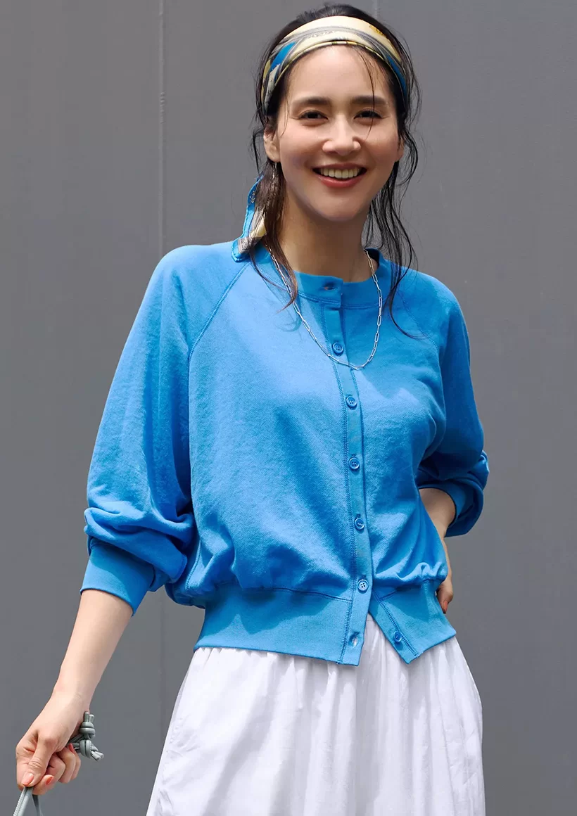 THE SHINZONE SHEER LONG SLEEVES CARDIGAN